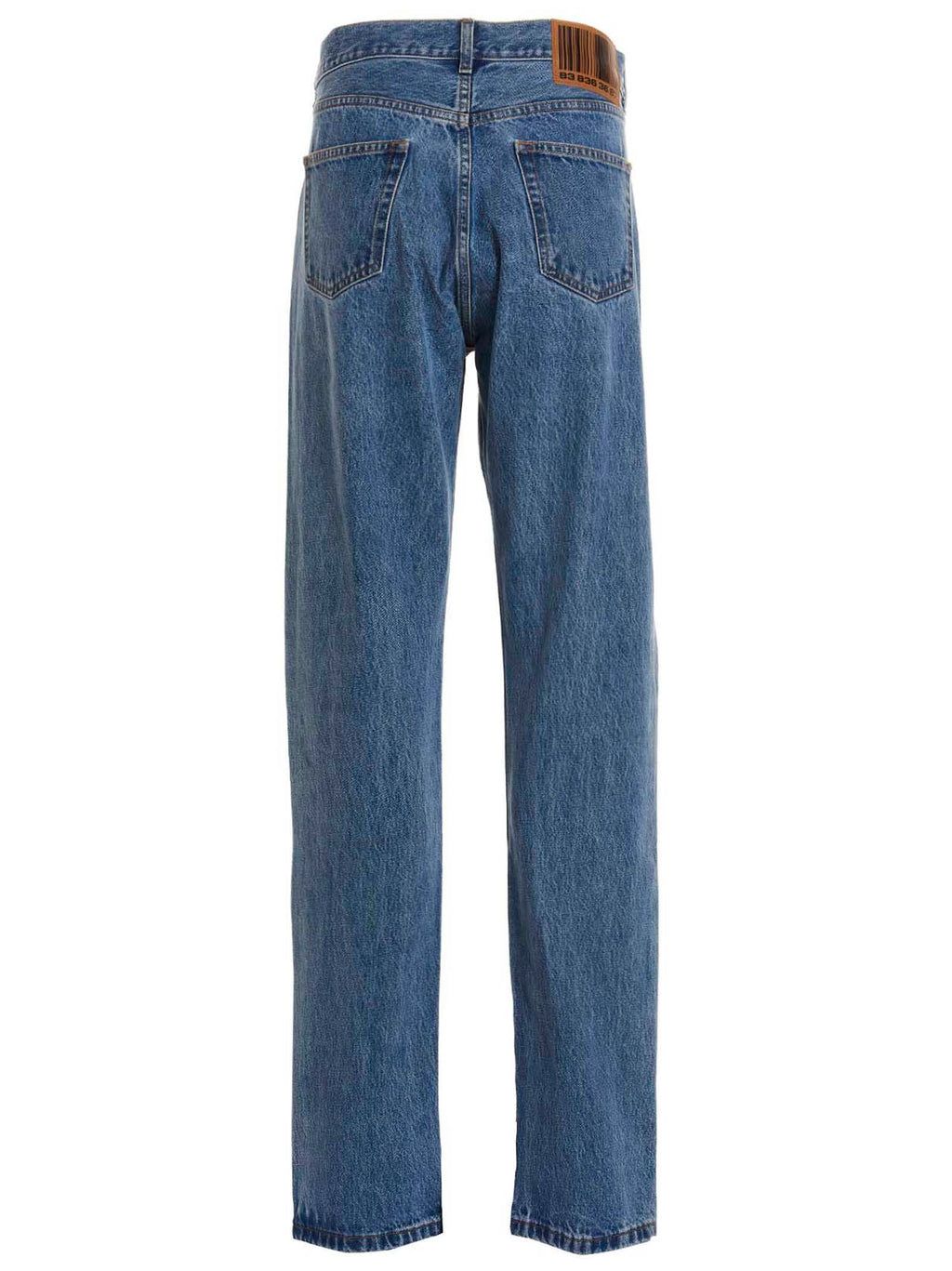 VTMNTS Blue Cotton Relaxed Fit Jeans