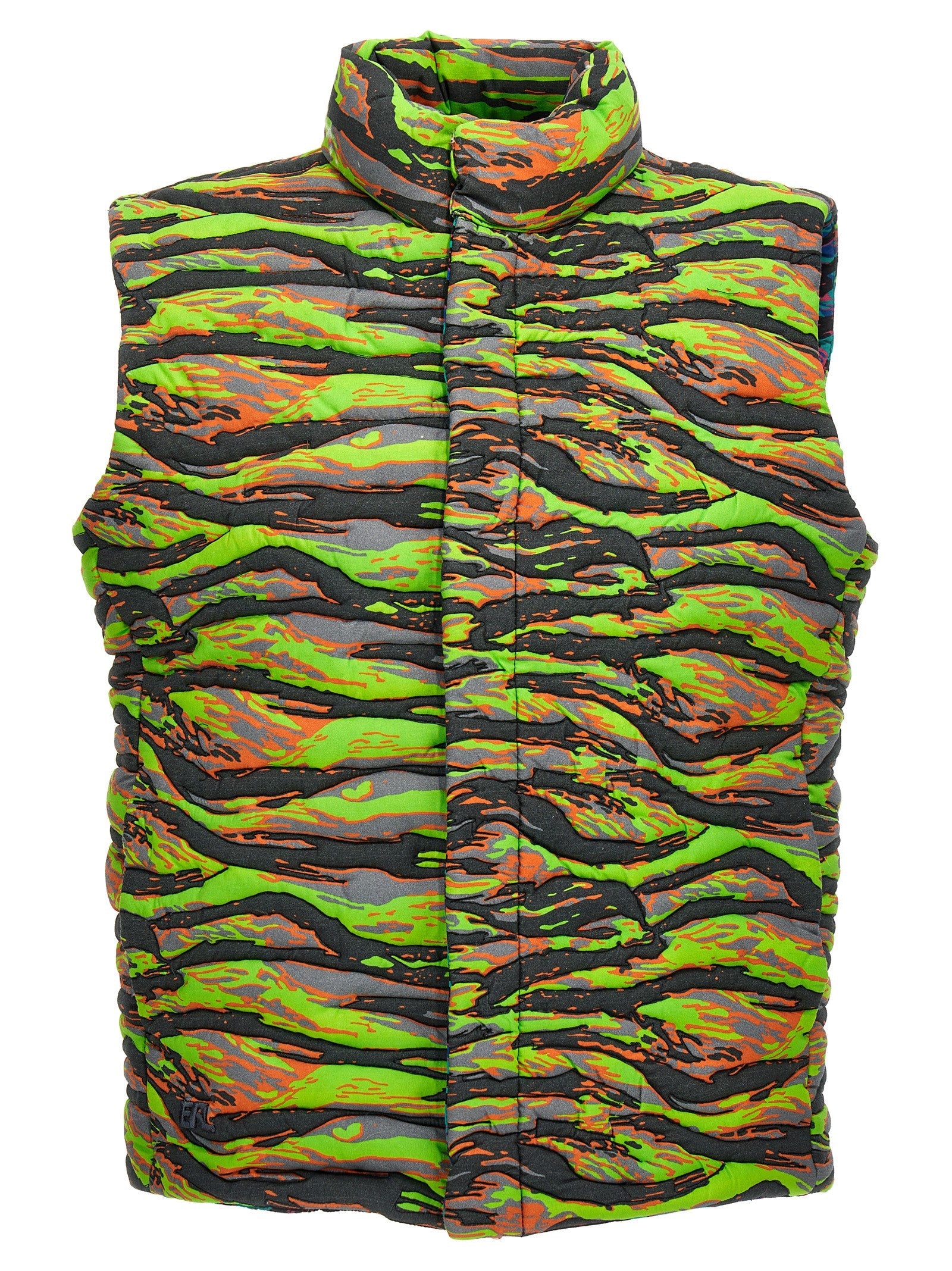 ERL Multicolor Cotton Sleeveless Jacket