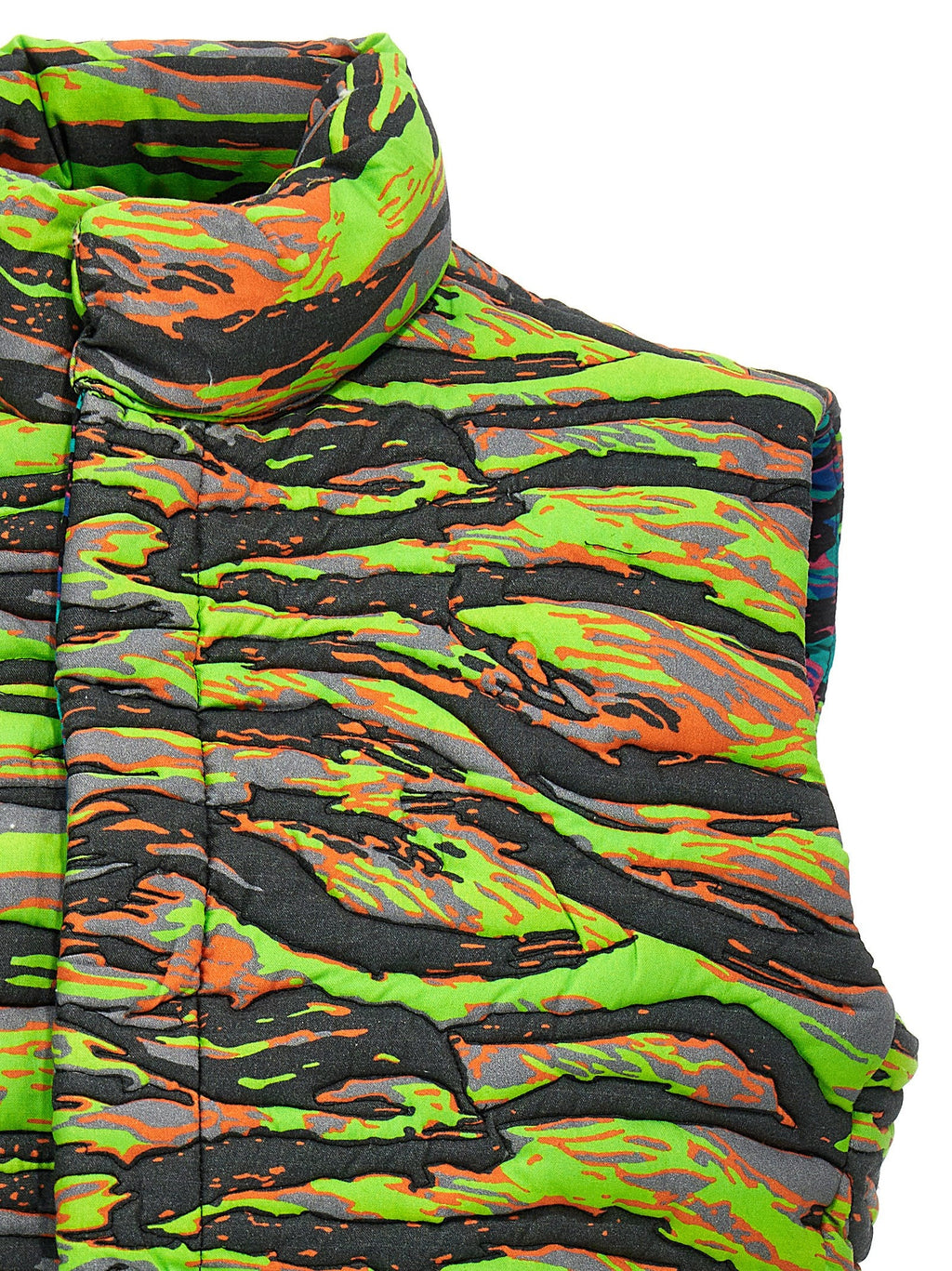 ERL Multicolor Cotton Sleeveless Jacket