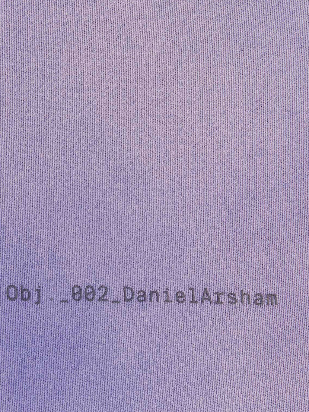 Objects IV Life Purple Cotton Sweatshirt