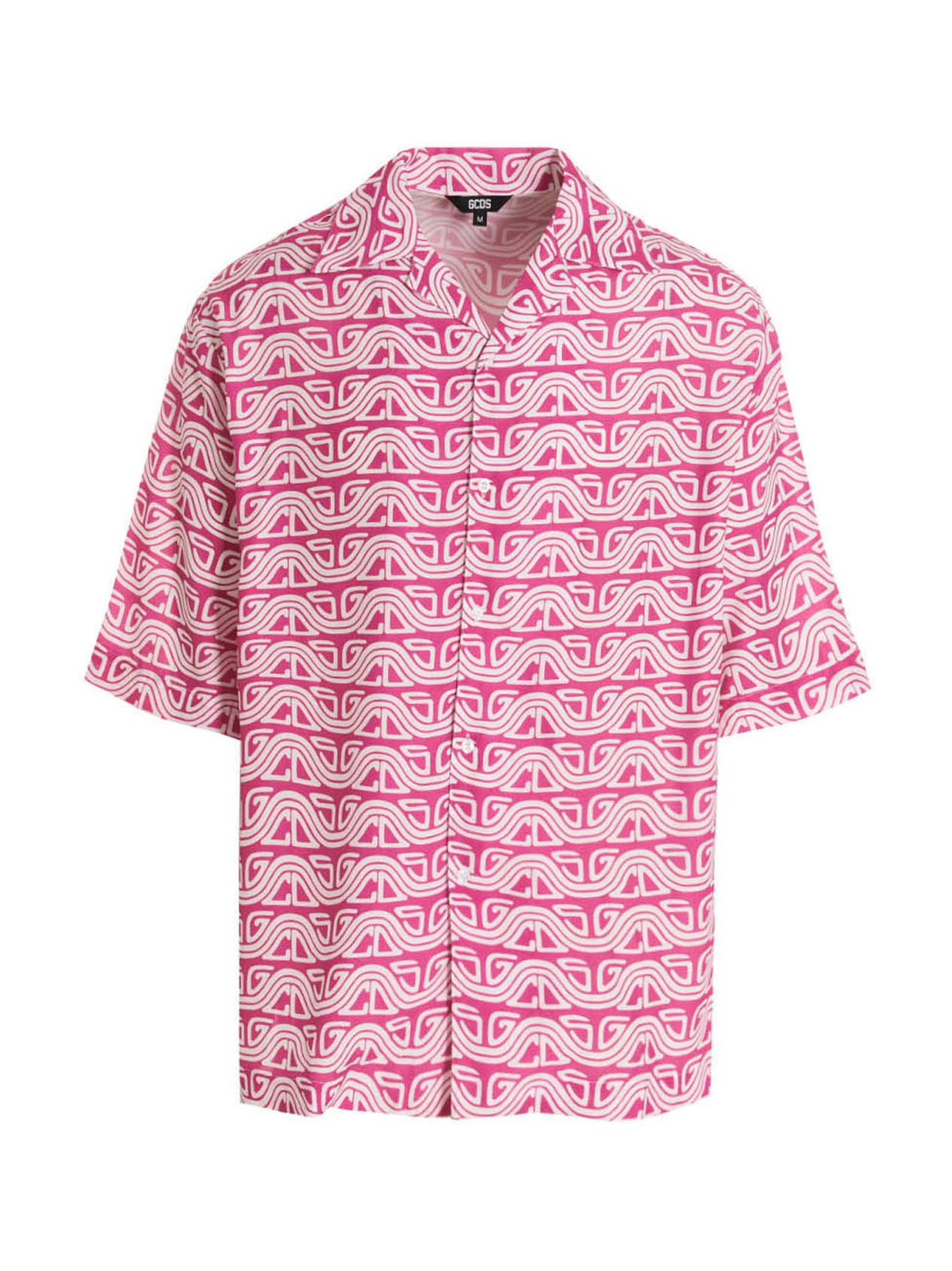GCDS Fuchsia Viscose Blouse