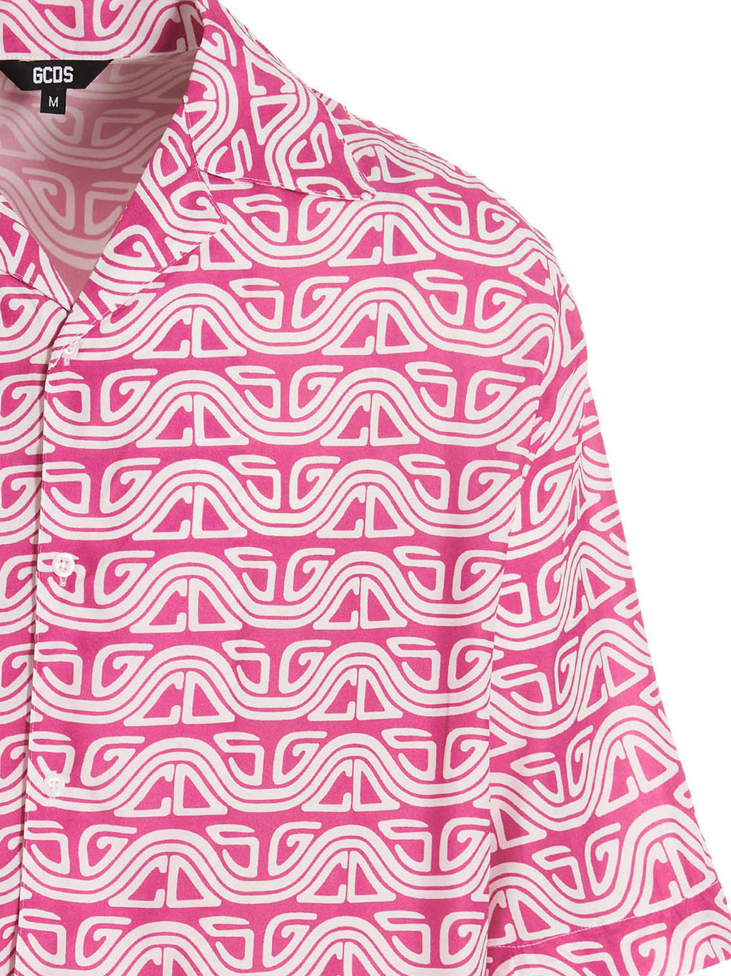 GCDS Fuchsia Viscose Blouse