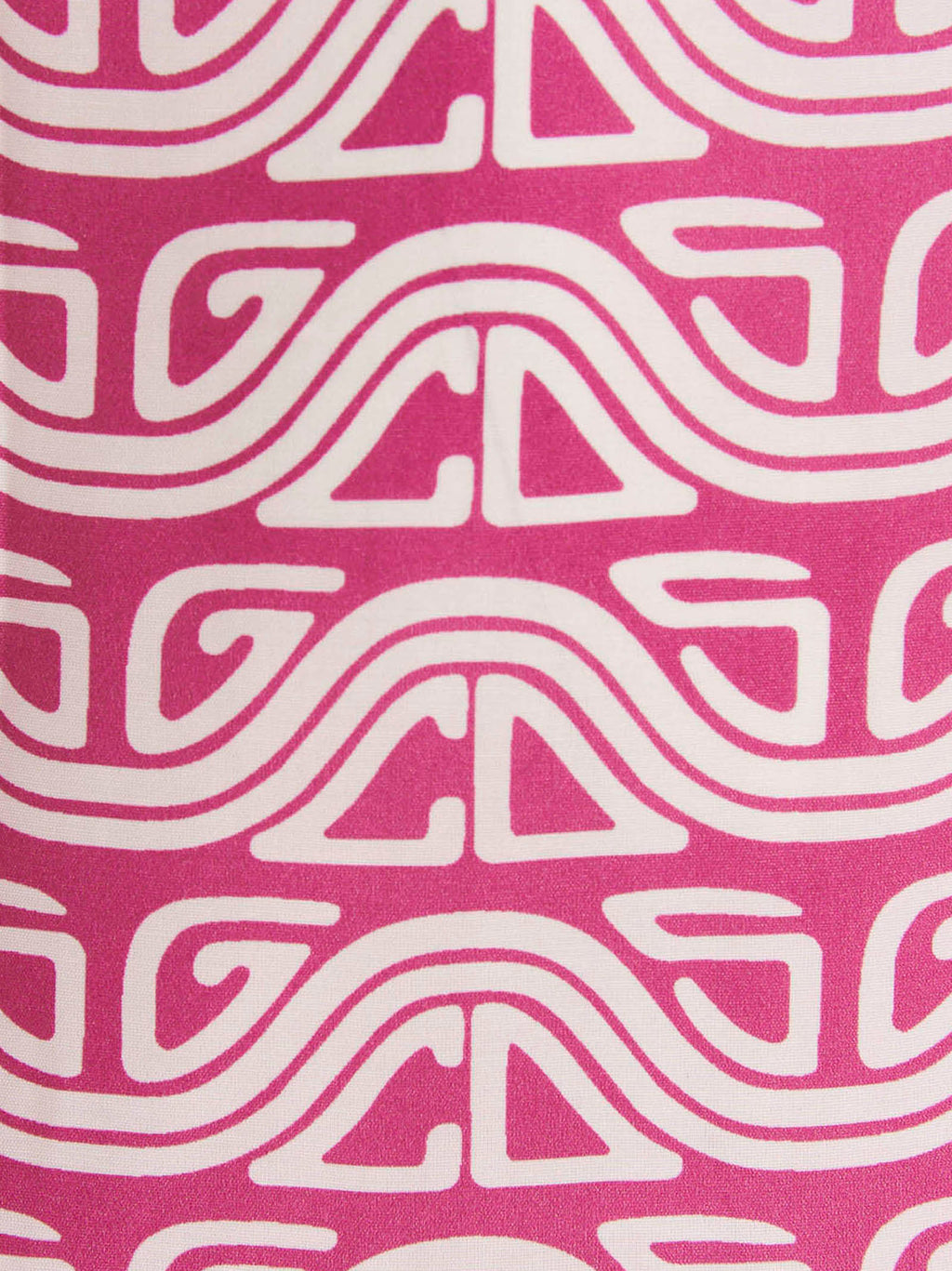 GCDS Fuchsia Viscose Blouse