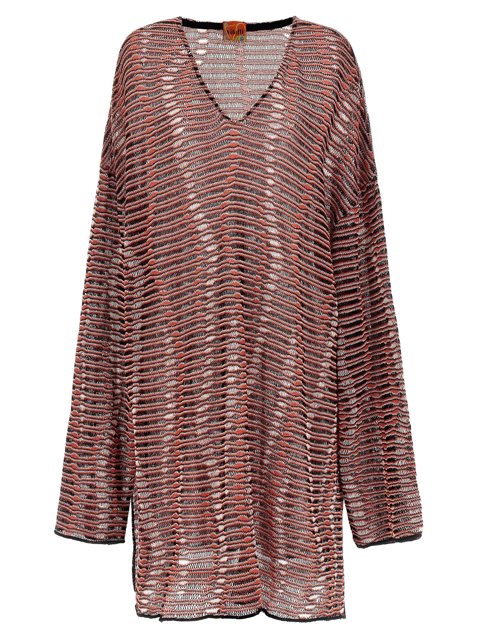 VITELLI Multicolor Cotton Cardigan