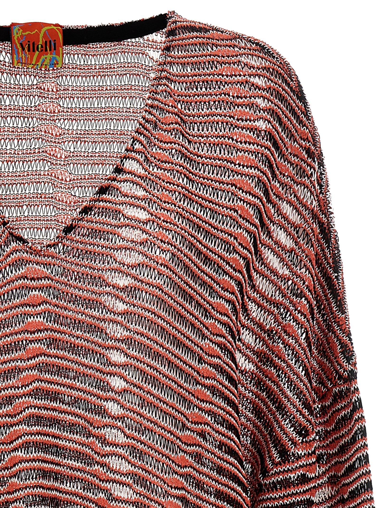 VITELLI Multicolor Cotton Cardigan