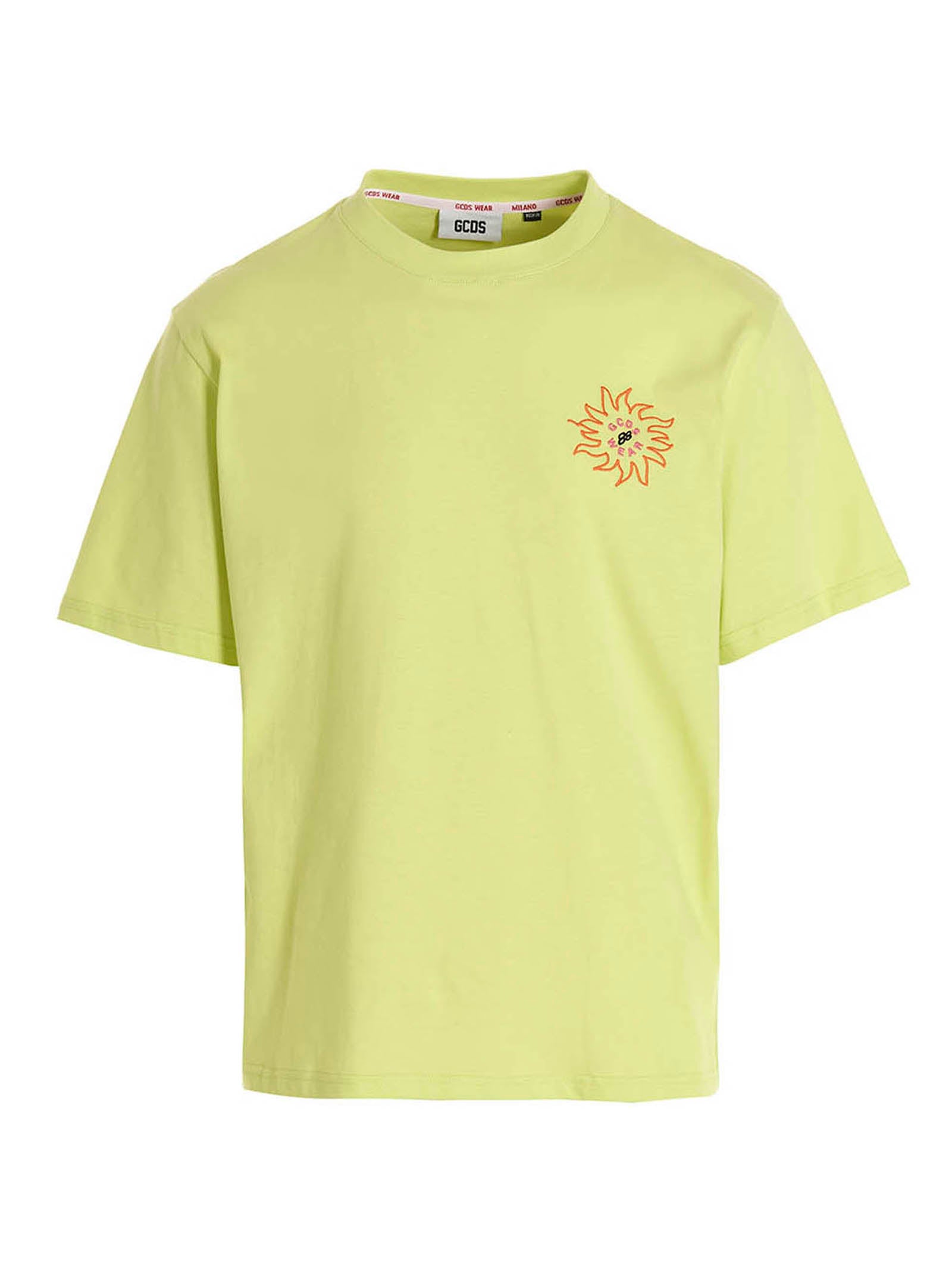 GCDS Bicolor Cotton T-Shirt