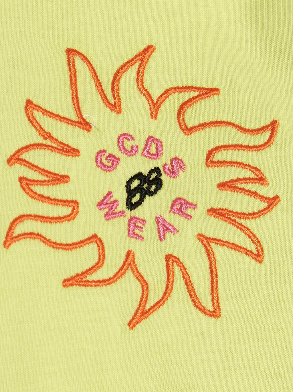 GCDS Bicolor Cotton T-Shirt