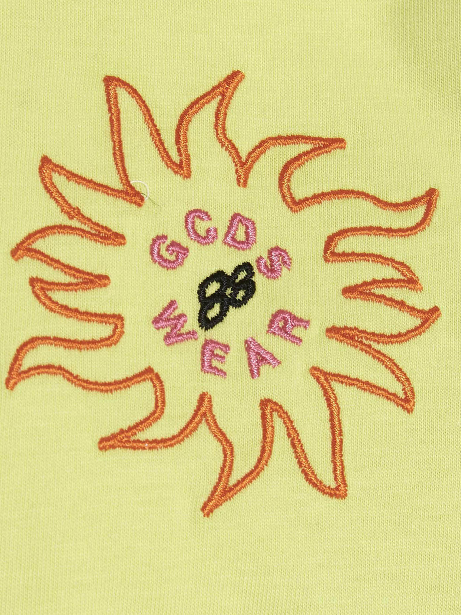 GCDS Bicolor Cotton T-Shirt