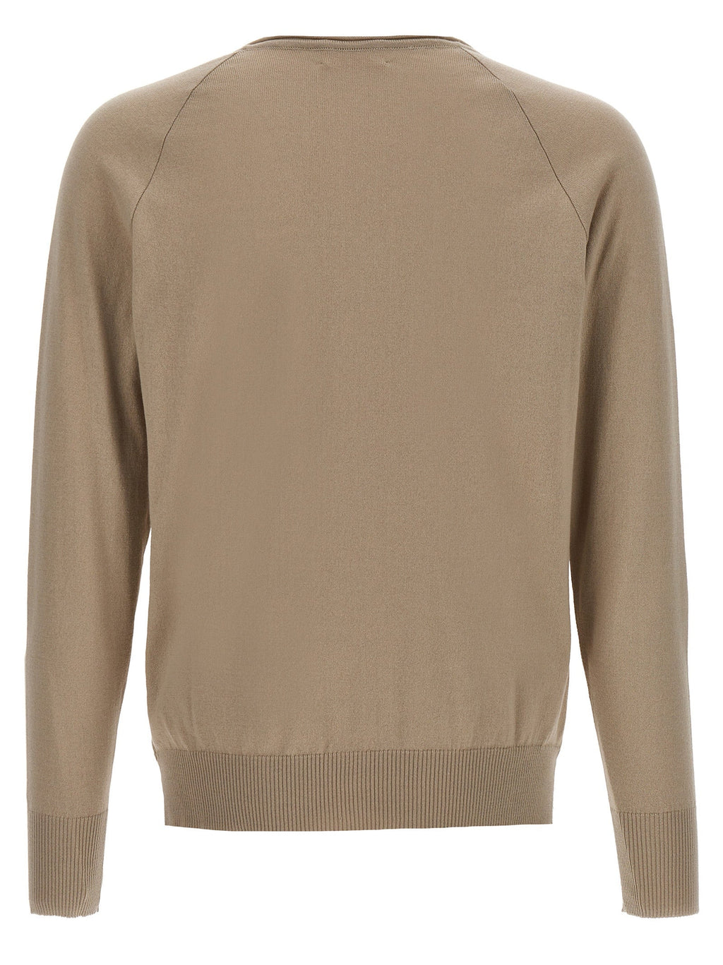 MA'RY'YA Beige Cotton Cardigan