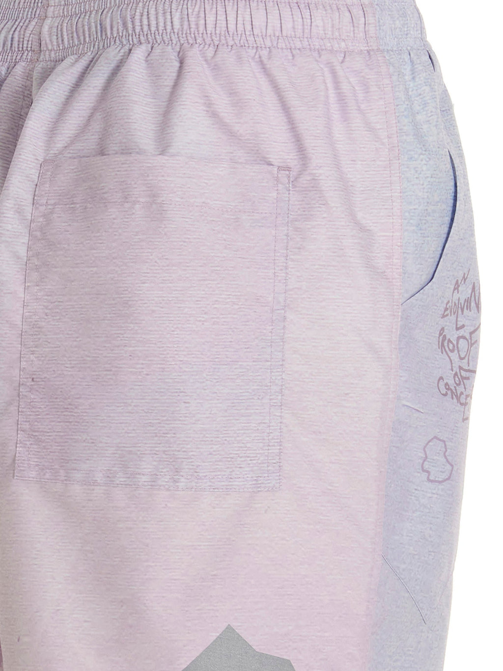 Objects IV Life Purple Polyethylene Shorts
