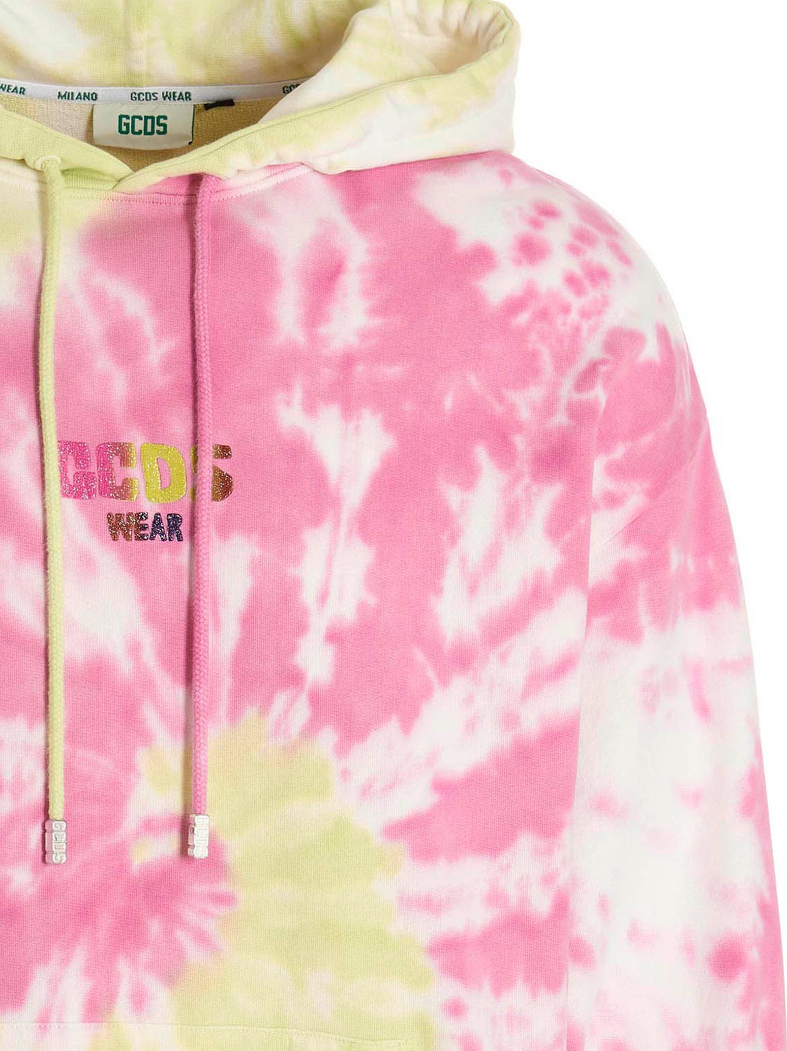 GCDS Multicolor Cotton Sweatshirt