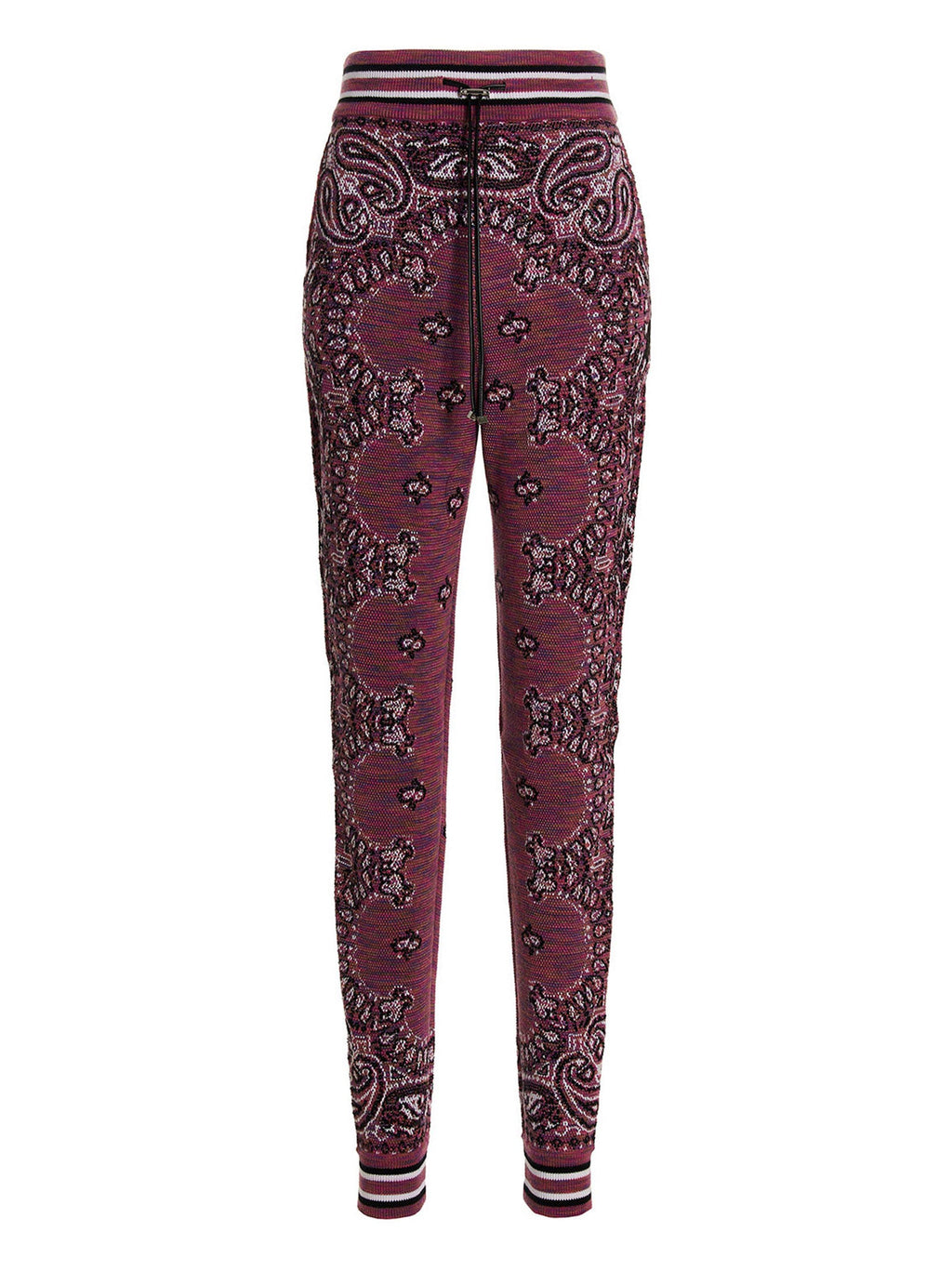 Amiri Purple Cotton Joggers (Workout Pants)