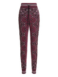 Amiri Purple Cotton Joggers (Workout Pants)