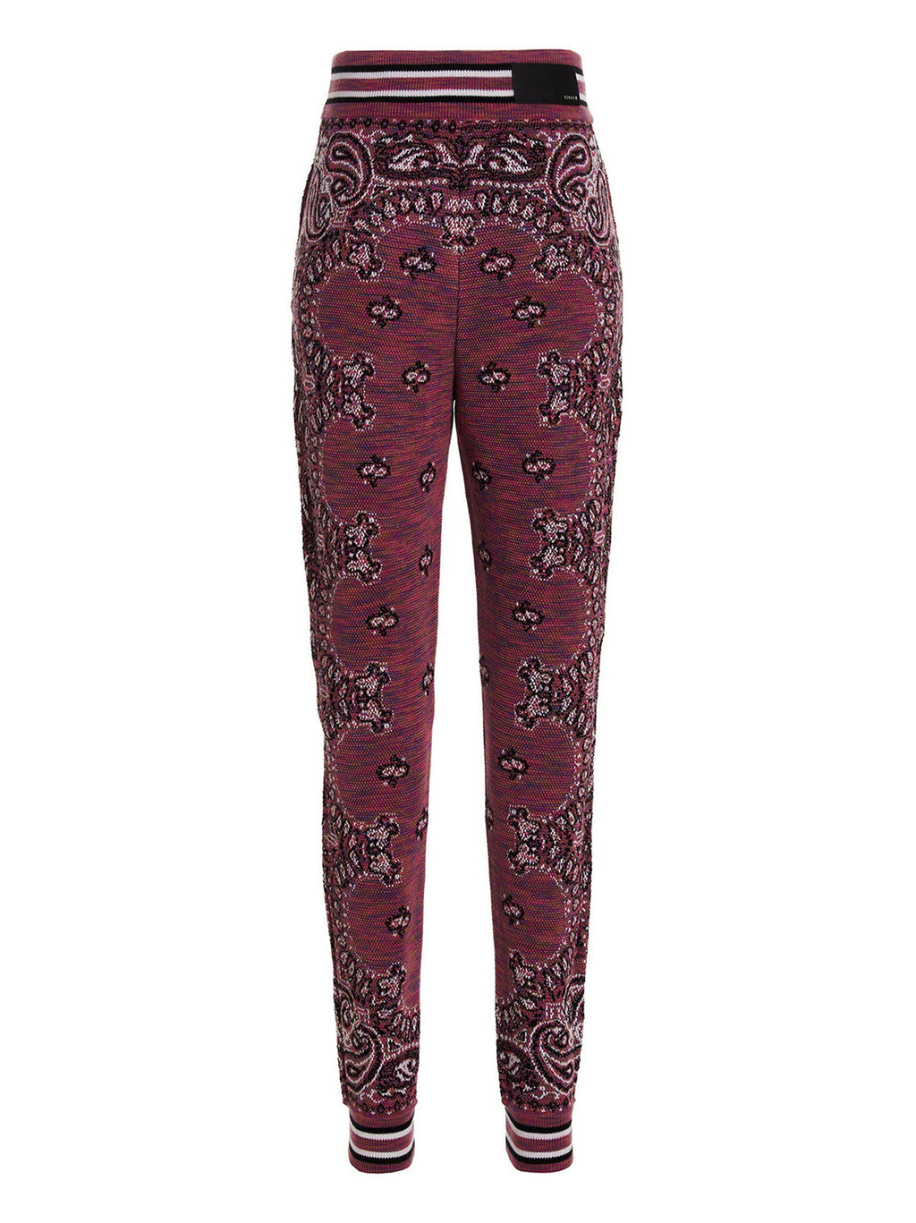 Amiri Purple Cotton Joggers (Workout Pants)