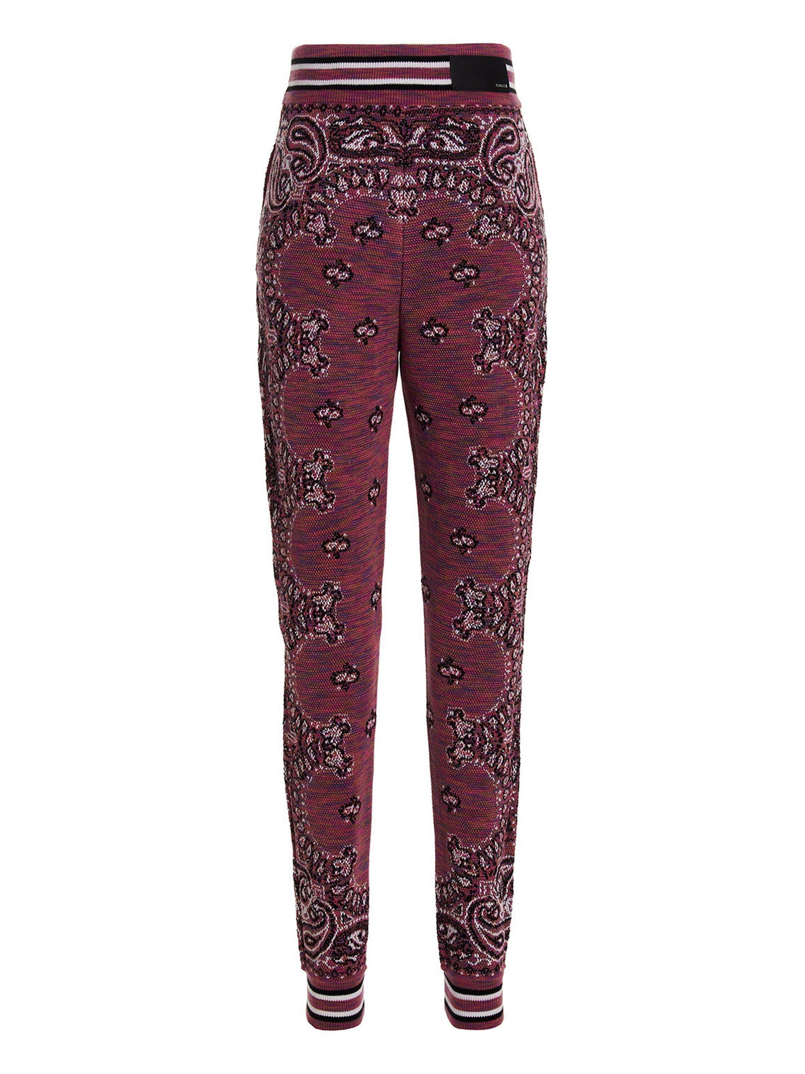 Amiri Purple Cotton Joggers (Workout Pants)
