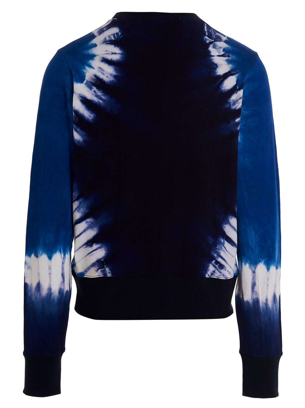 WALES BONNER Blue Cotton Sweatshirt