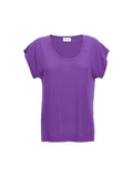 P.A.R.O.S.H. Purple Viscose T-Shirt