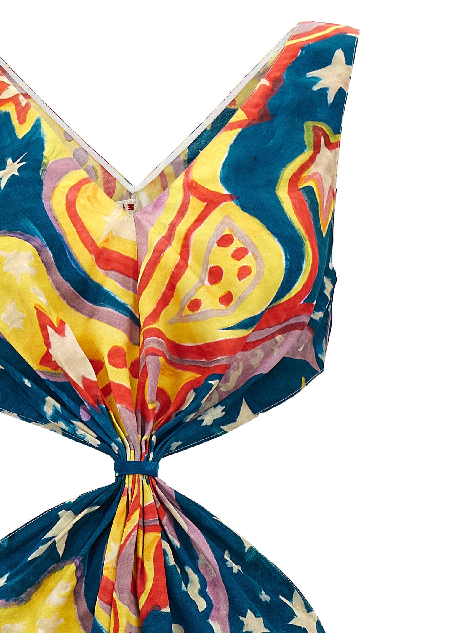 Marni Multicolor Viscose Long Dress