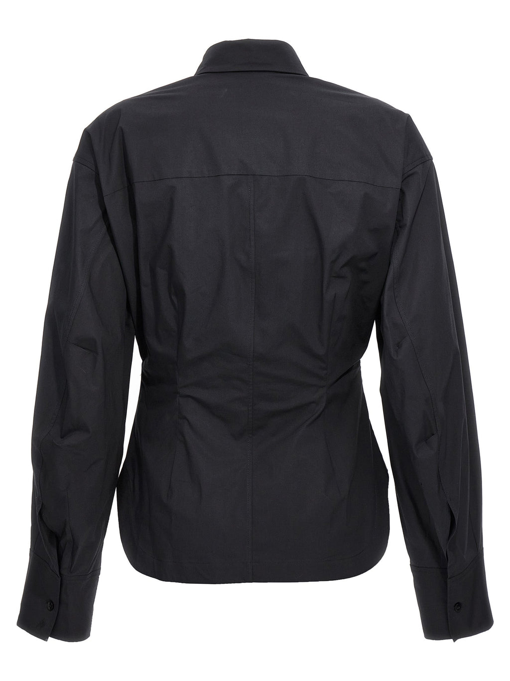 The Attico Black Cotton Blouse