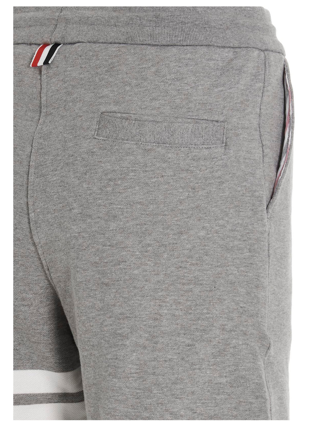Thom Browne Gray Cotton Joggers (Workout Pants)