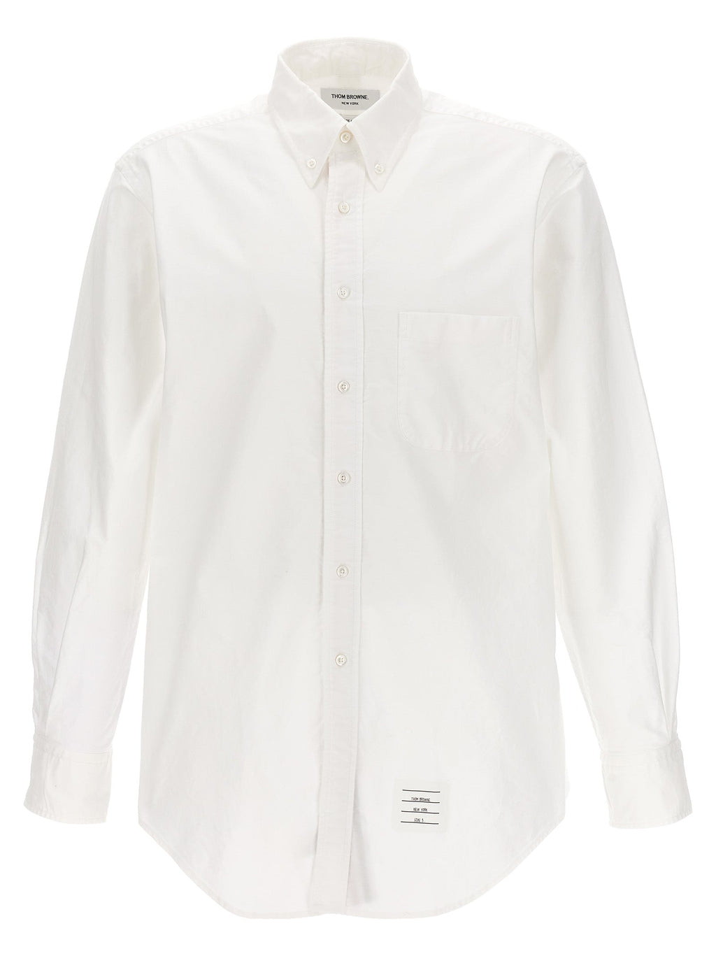 Thom Browne White Cotton Blouse