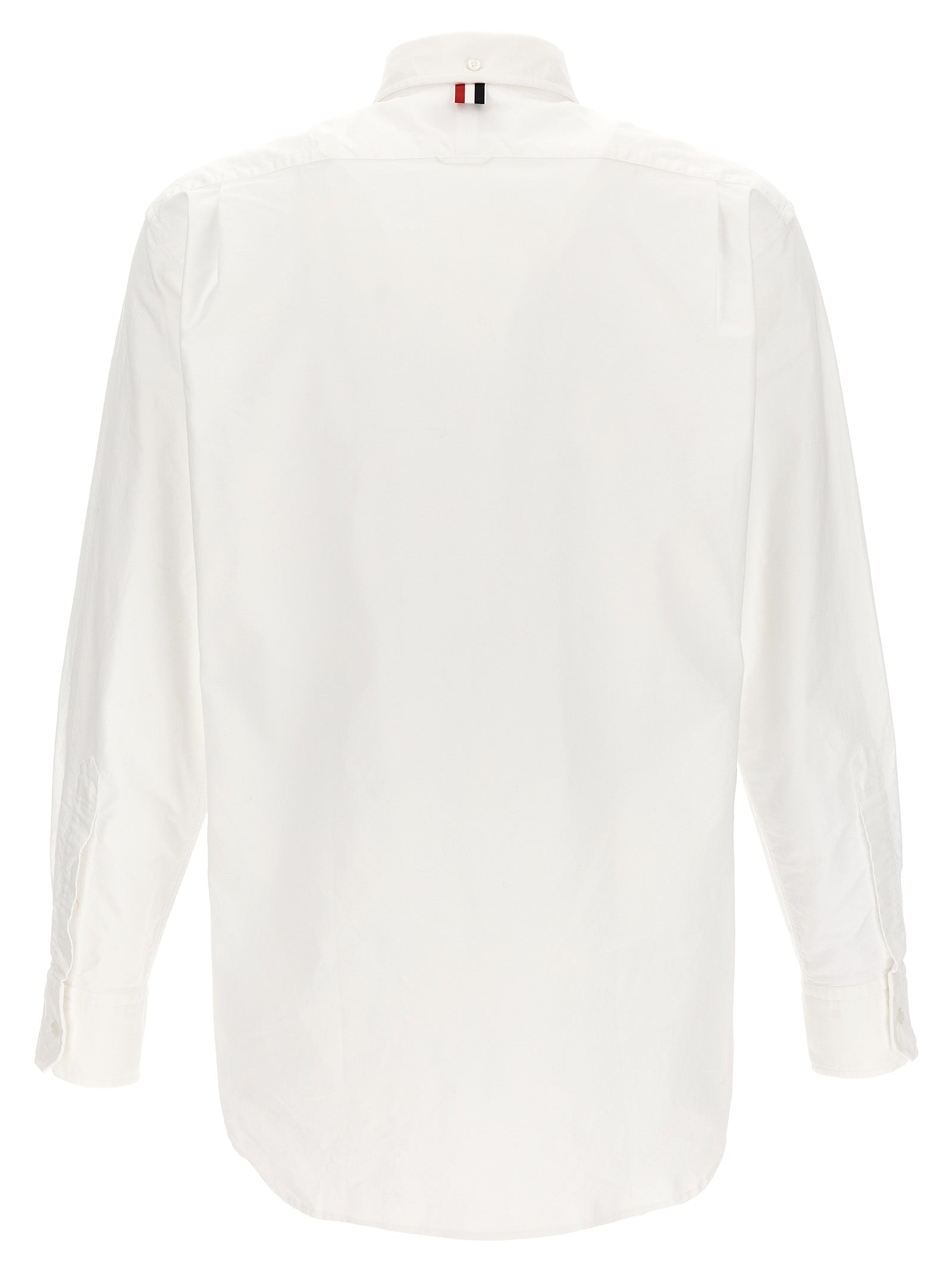 Thom Browne White Cotton Blouse