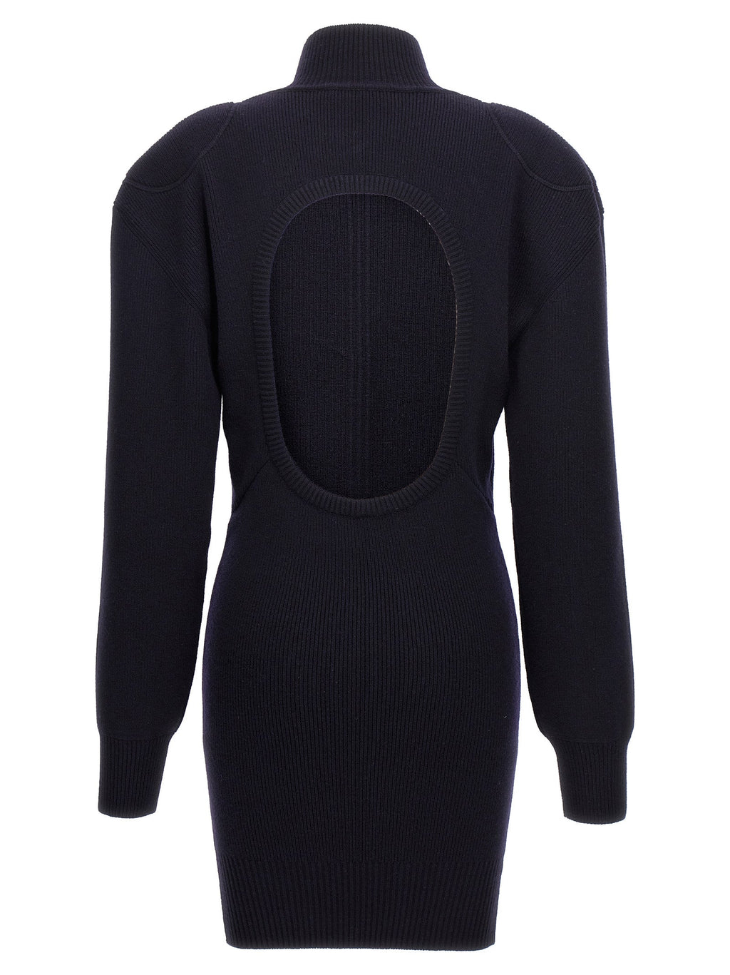 Stella McCartney Blue Wool Midi Skirt