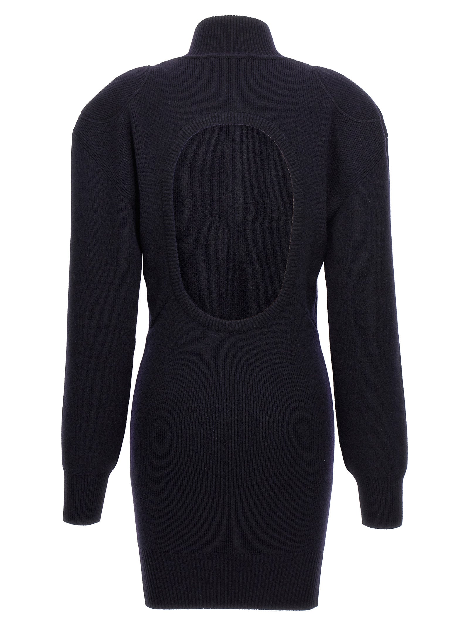 Stella McCartney Blue Wool Midi Skirt