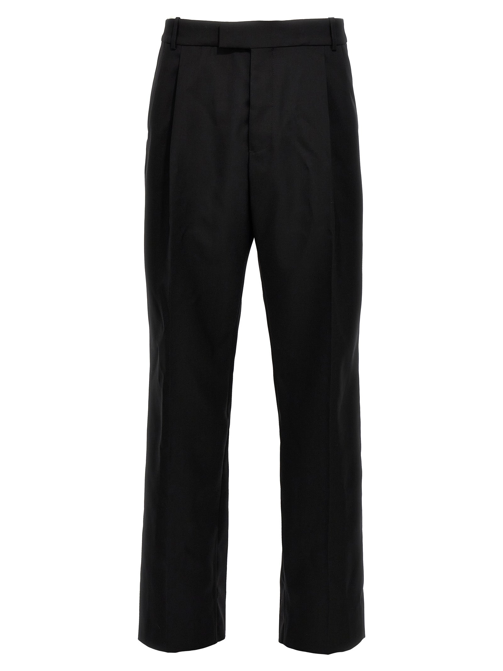 Alexander McQueen Black Wool Dress Pants