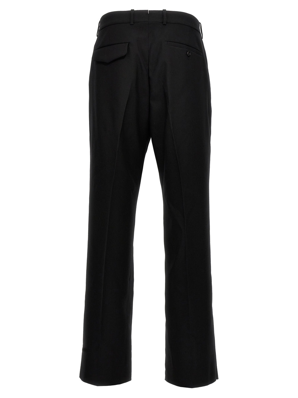 Alexander McQueen Black Wool Dress Pants