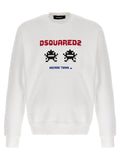 Dsquared² White Cotton Sweatshirt