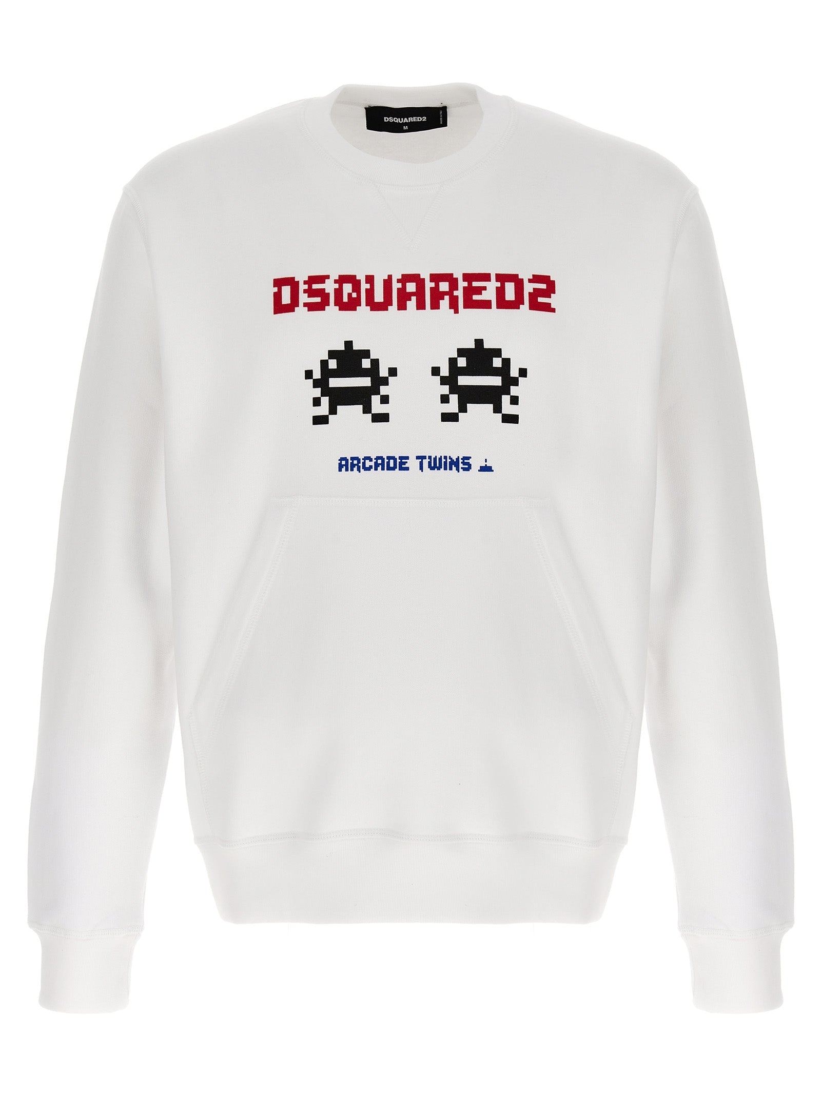 Dsquared² White Cotton Sweatshirt