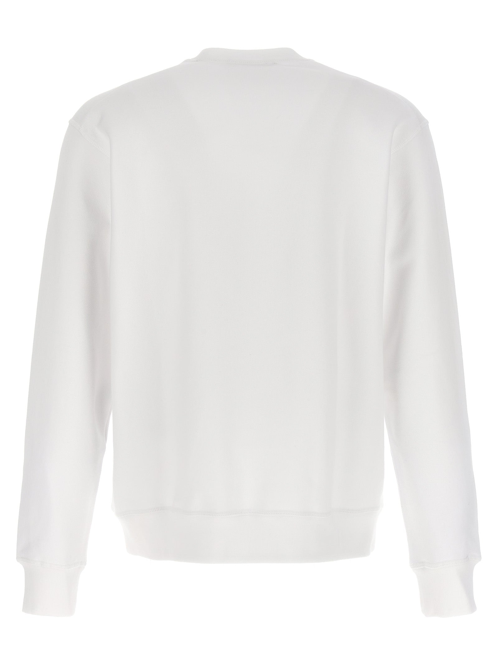 Dsquared² White Cotton Sweatshirt