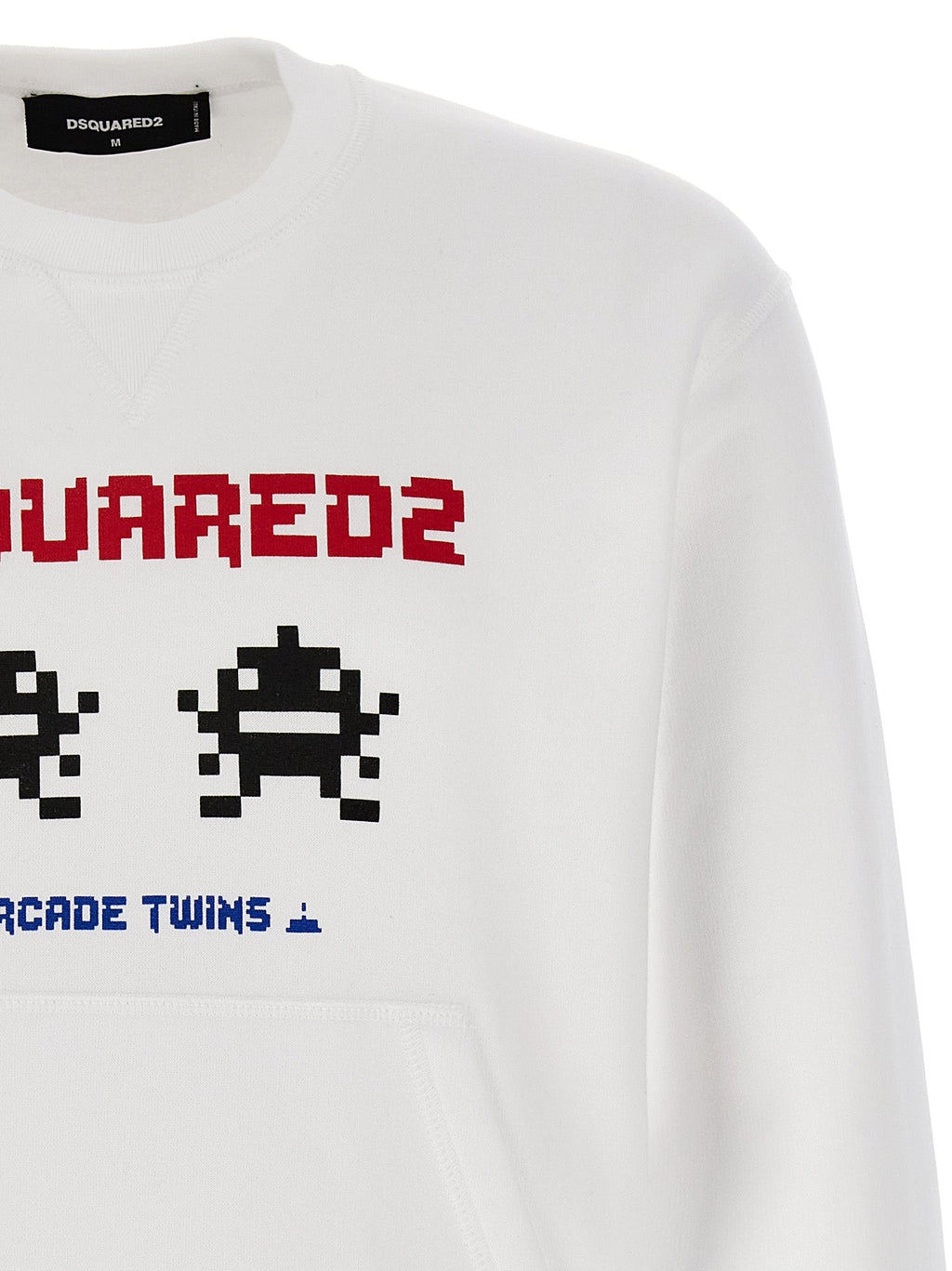 Dsquared² White Cotton Sweatshirt
