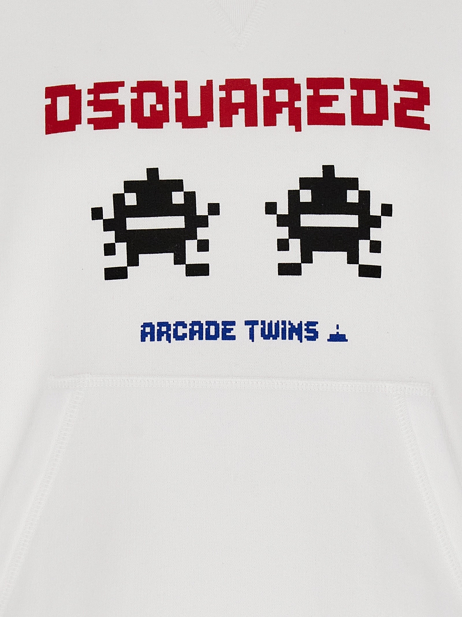 Dsquared² White Cotton Sweatshirt