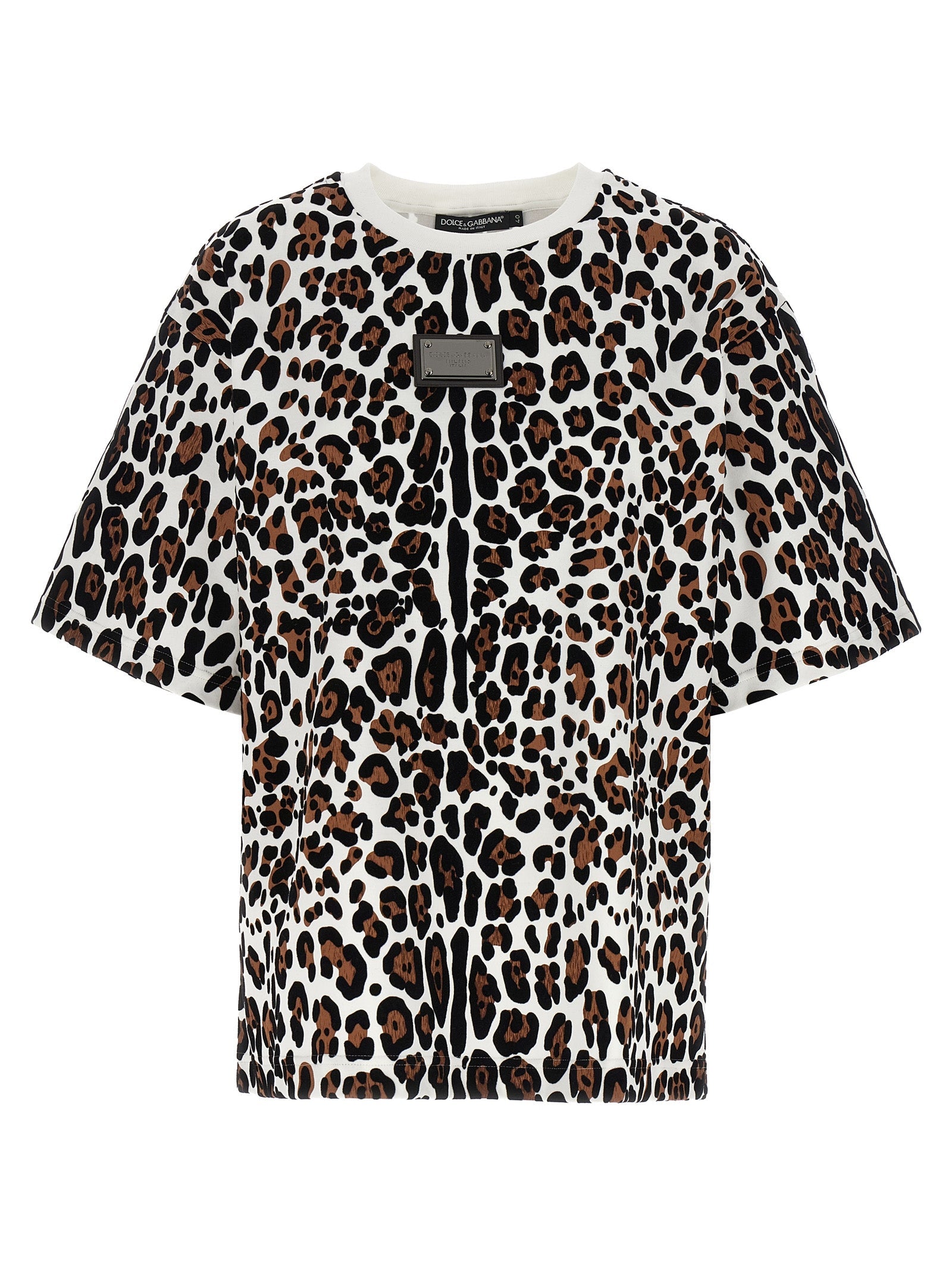Dolce & Gabbana Multicolor Cotton T-Shirt
