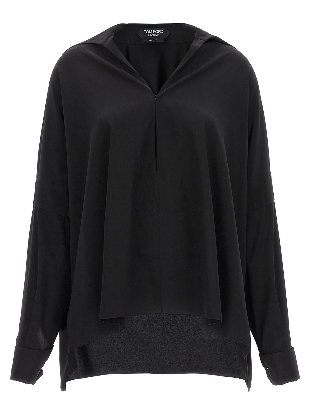 Tom Ford Black Silk Blouse