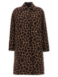 Max Mara Brown Virgin Wool Coat