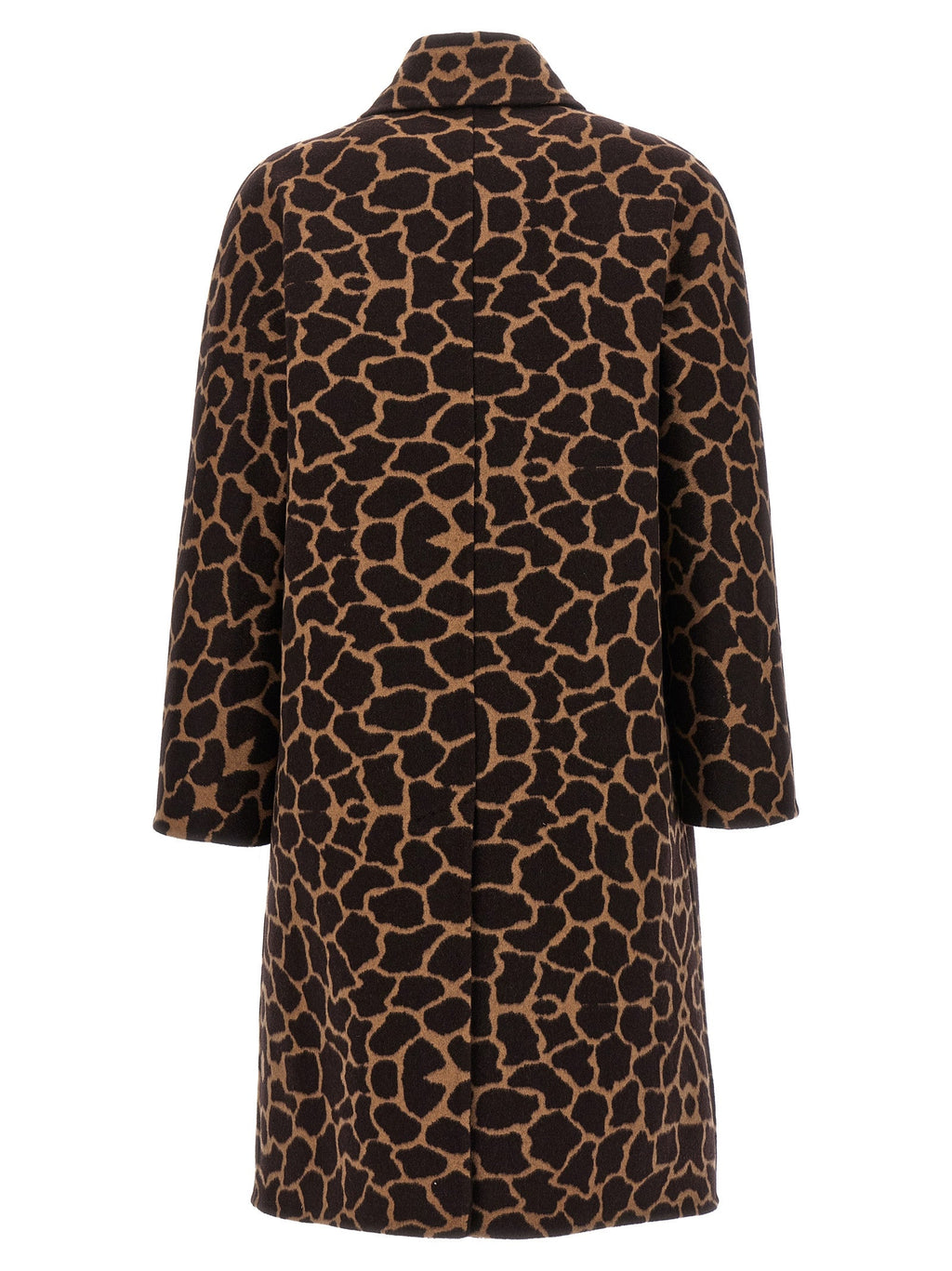 Max Mara Brown Virgin Wool Coat