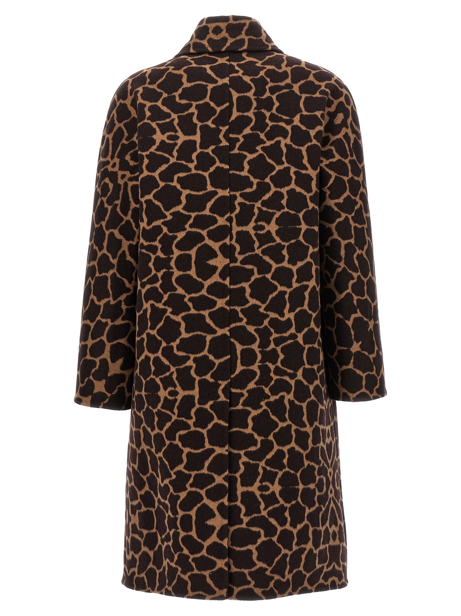 Max Mara Brown Virgin Wool Coat