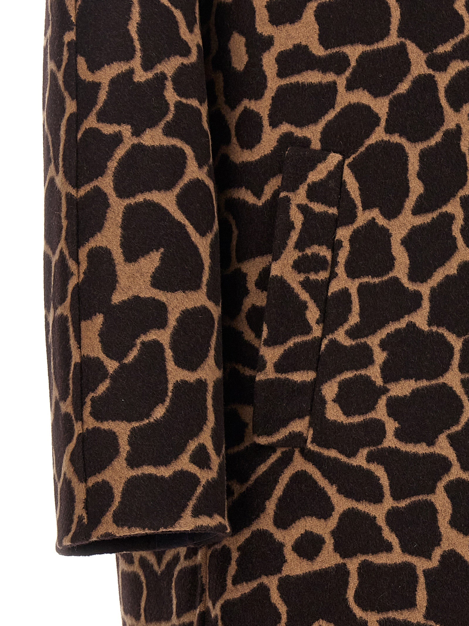 Max Mara Brown Virgin Wool Coat