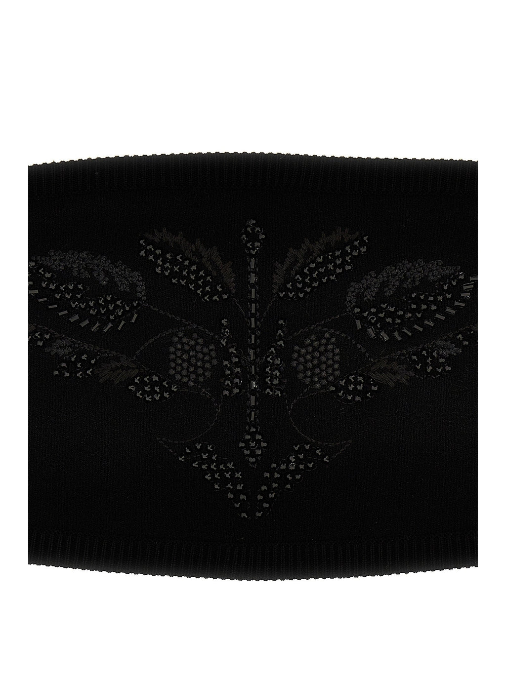 Max Mara Black Viscose Tank Tops