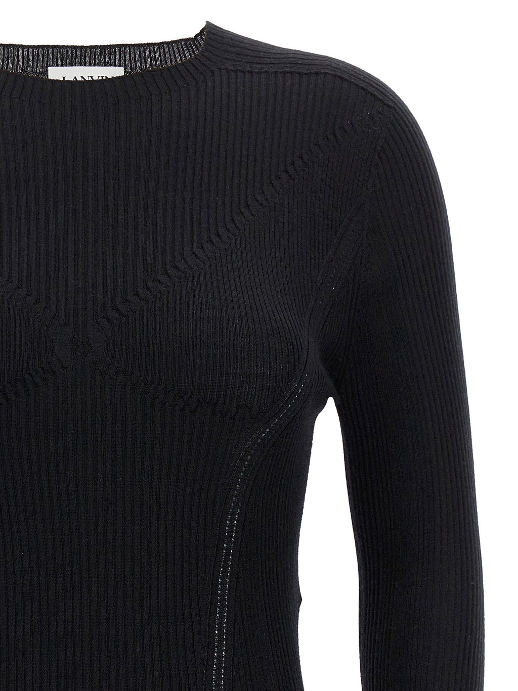 Lanvin Black Cashmere Cardigan