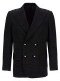Etro Black Virgin Wool Blazer