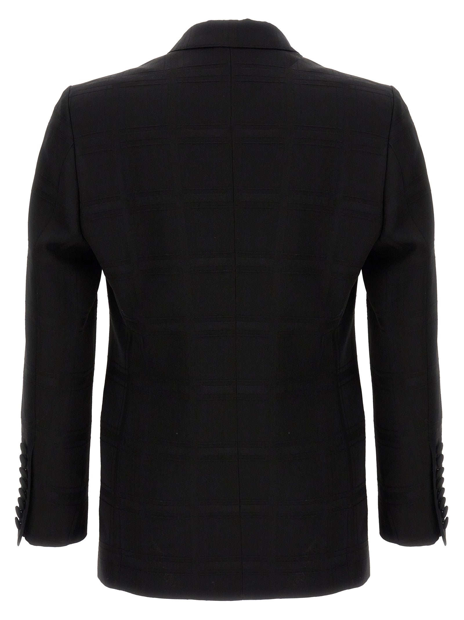 Etro Black Virgin Wool Blazer
