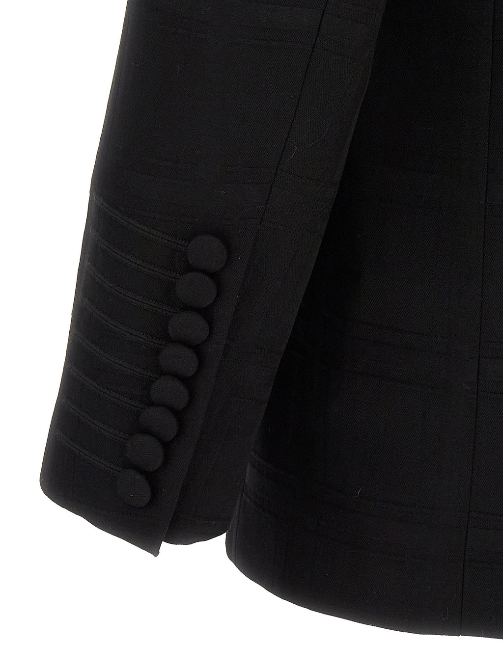 Etro Black Virgin Wool Blazer
