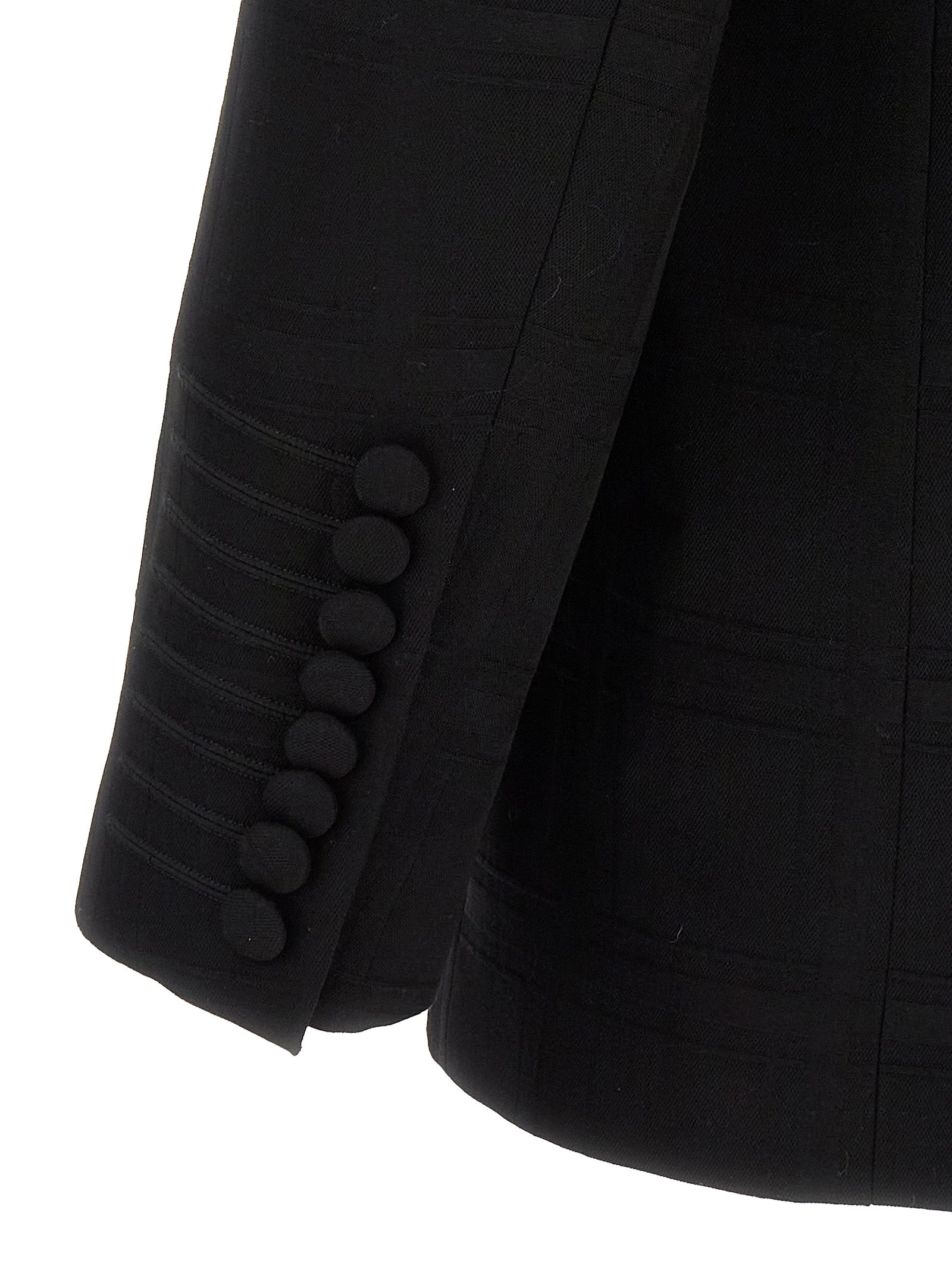 Etro Black Virgin Wool Blazer