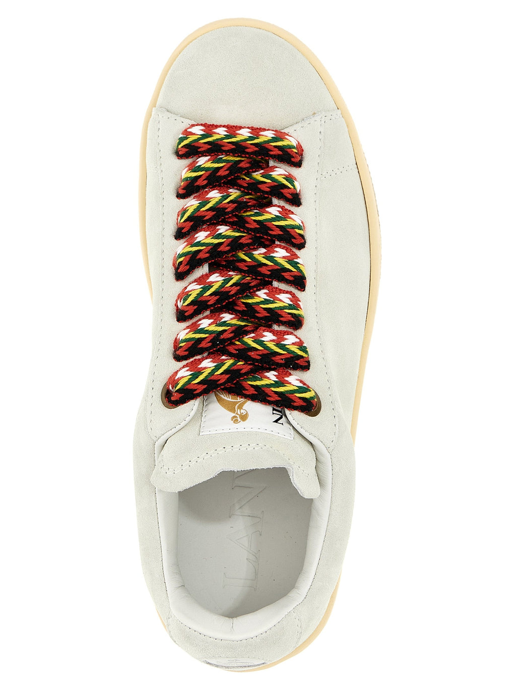 Lanvin White Calfskin Sneakers
