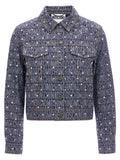 Moschino Blue Cotton Denim Jacket
