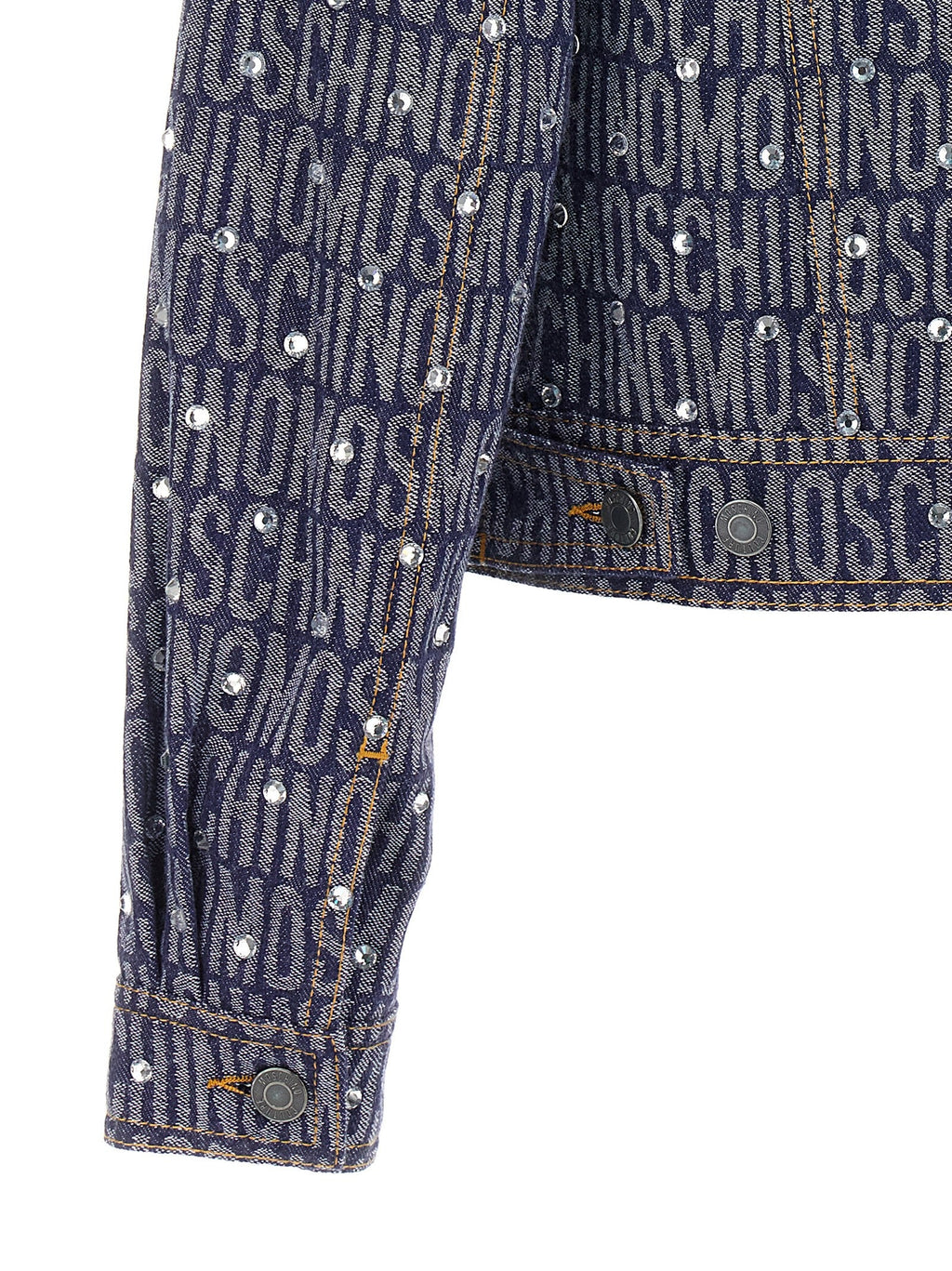 Moschino Blue Cotton Denim Jacket